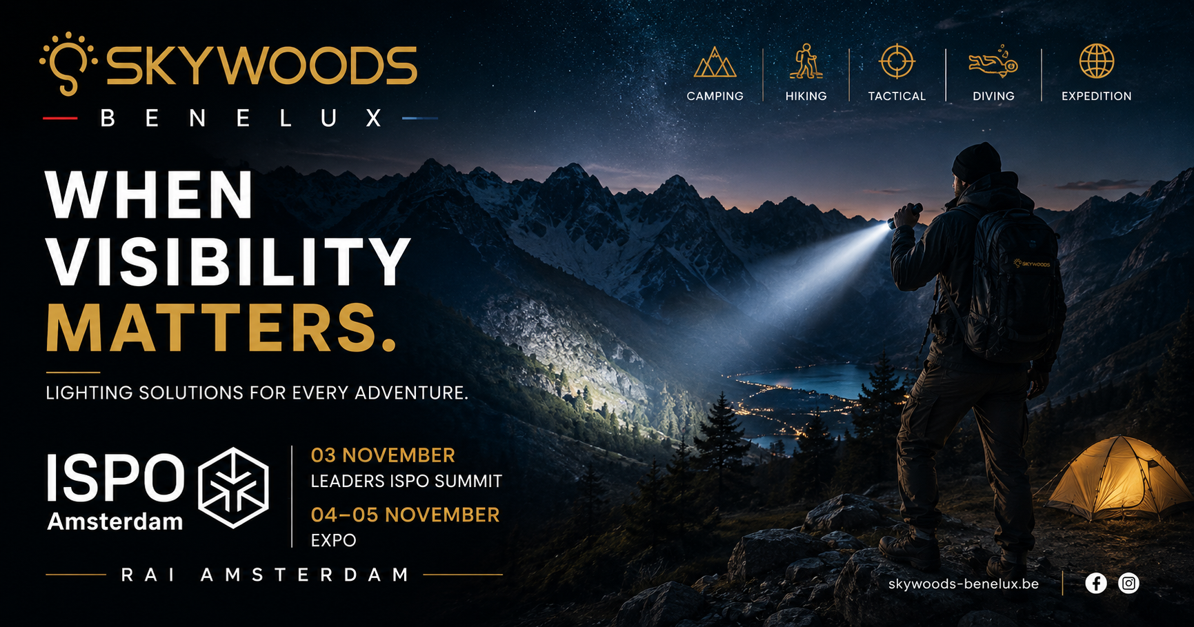 Skywoods Netherlands Joins ISPO Amsterdam