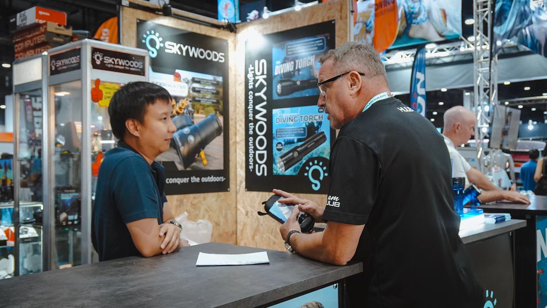 Skywoods Dive Showcases Underwater Lighting Solutions at TDEX 2024
