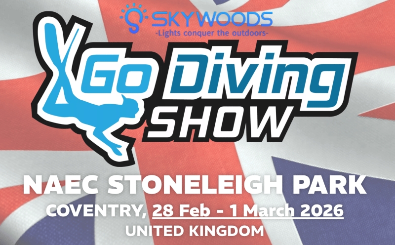 Skywoods Dive Grateful to Be Part of the Go Diving Show UK 2026