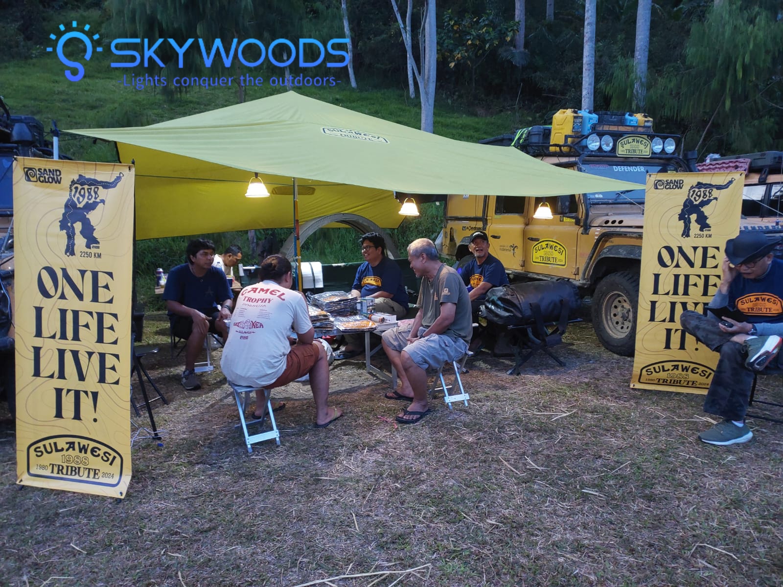 Skywoods Supports the Spirit of Adventure at The Camel Trophy Sulawesi Tribute 2024