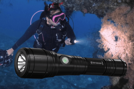 D6s Diving Flashlight