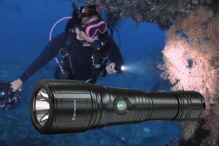 D6s Pro Diving Flashlight