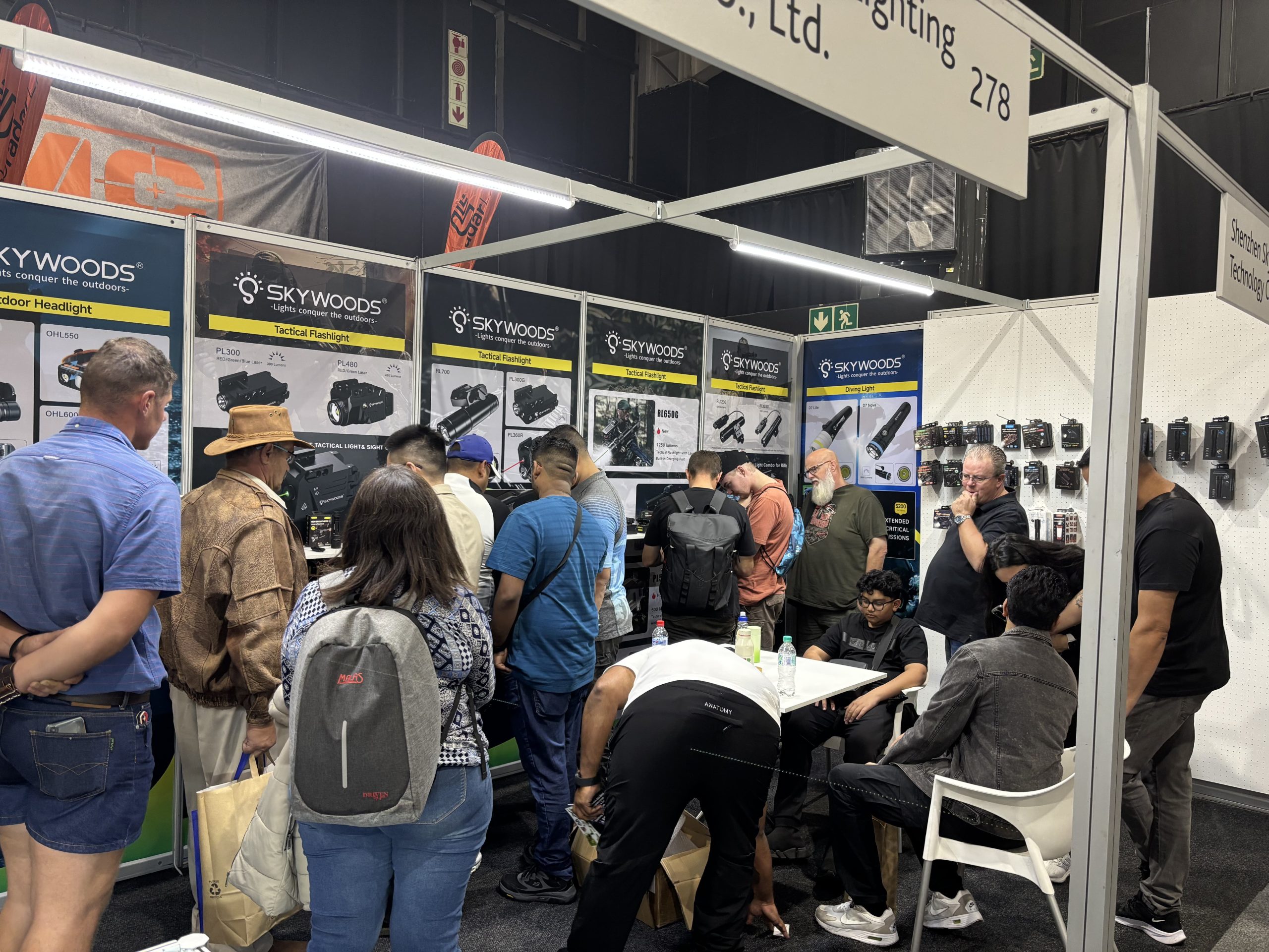 Skywoods Draws a Crowd at Huntex 2025 in Johannesburg, South Africa